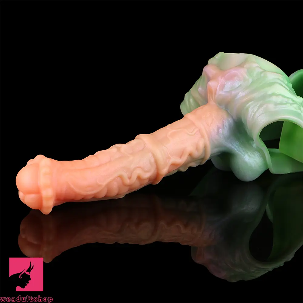 11.02in Horse Big Monster Hollow Dildo Harness Pants Strap on Dildo Cock