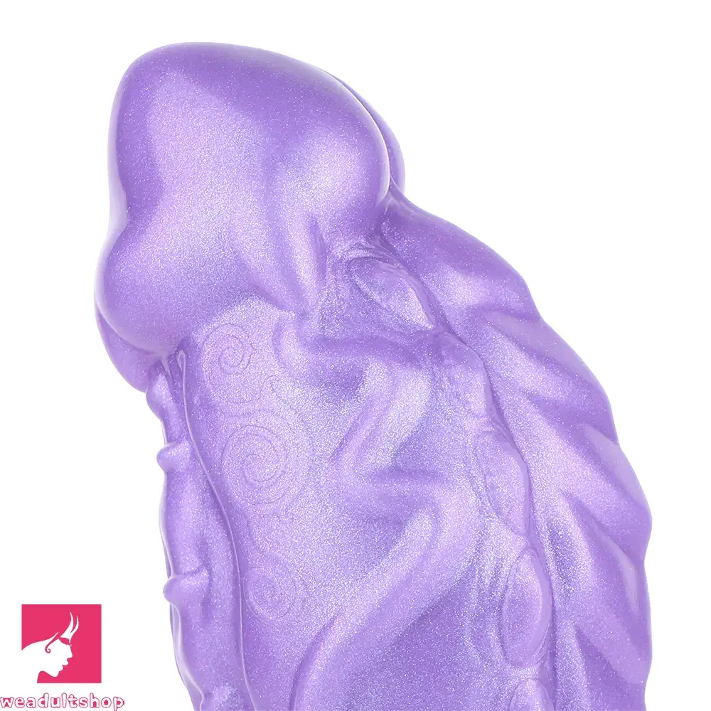 10.15in Dual Density Silicone Knot Monster Dildo G-Spot Anal Love Toy