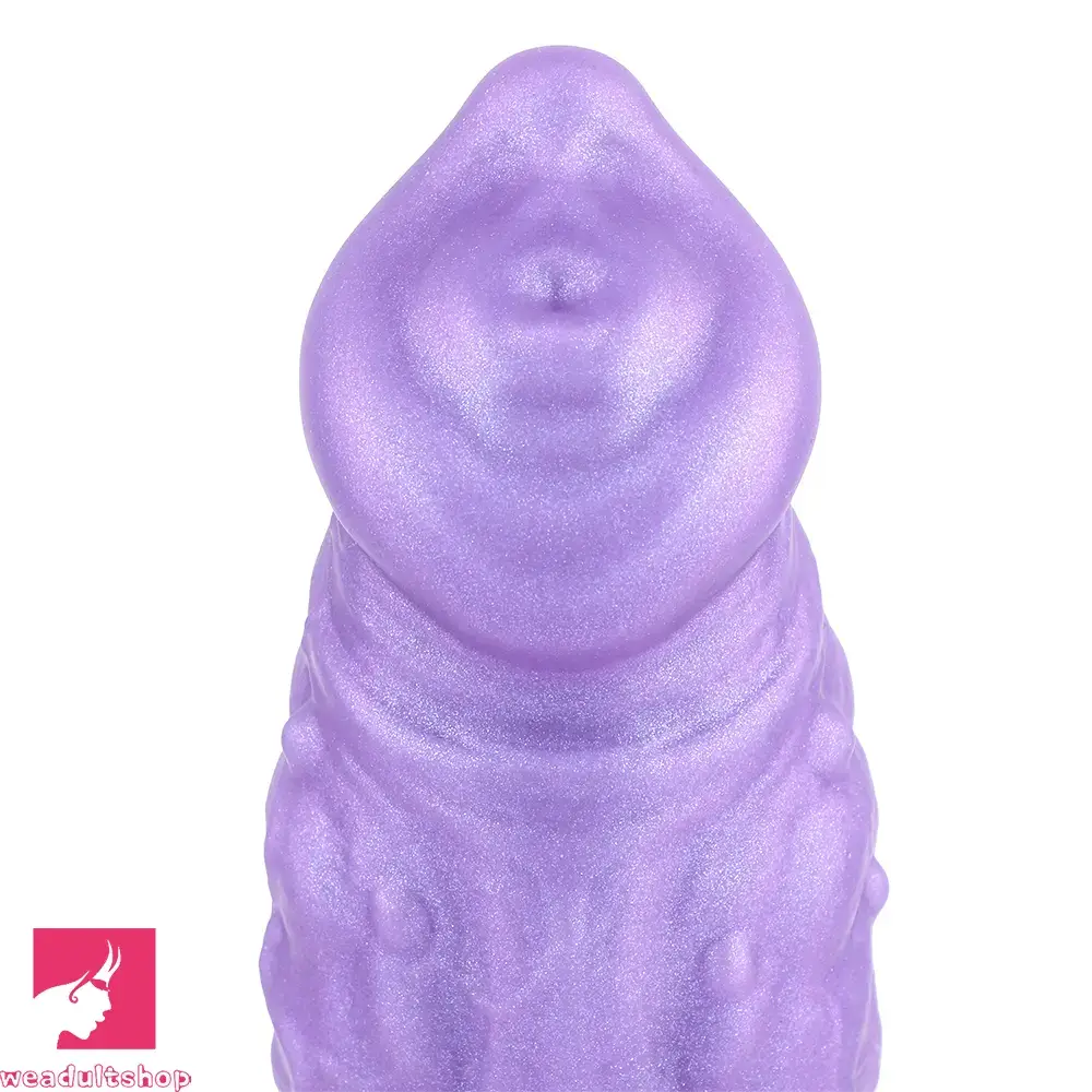 9.76in Monster Silicone Knot Ultra Soft Dildo For Couple G Spot Stimulator