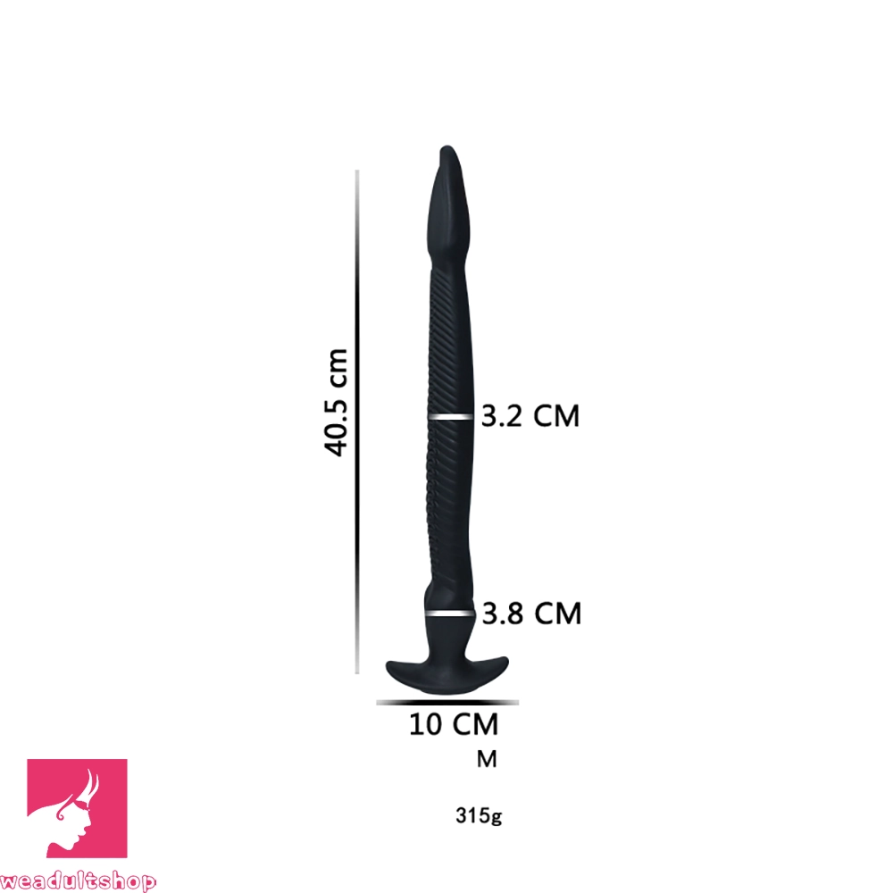 12.2in 15.94in 20.87in Snake Long Huge Animal Luminous Dildo For Prostate