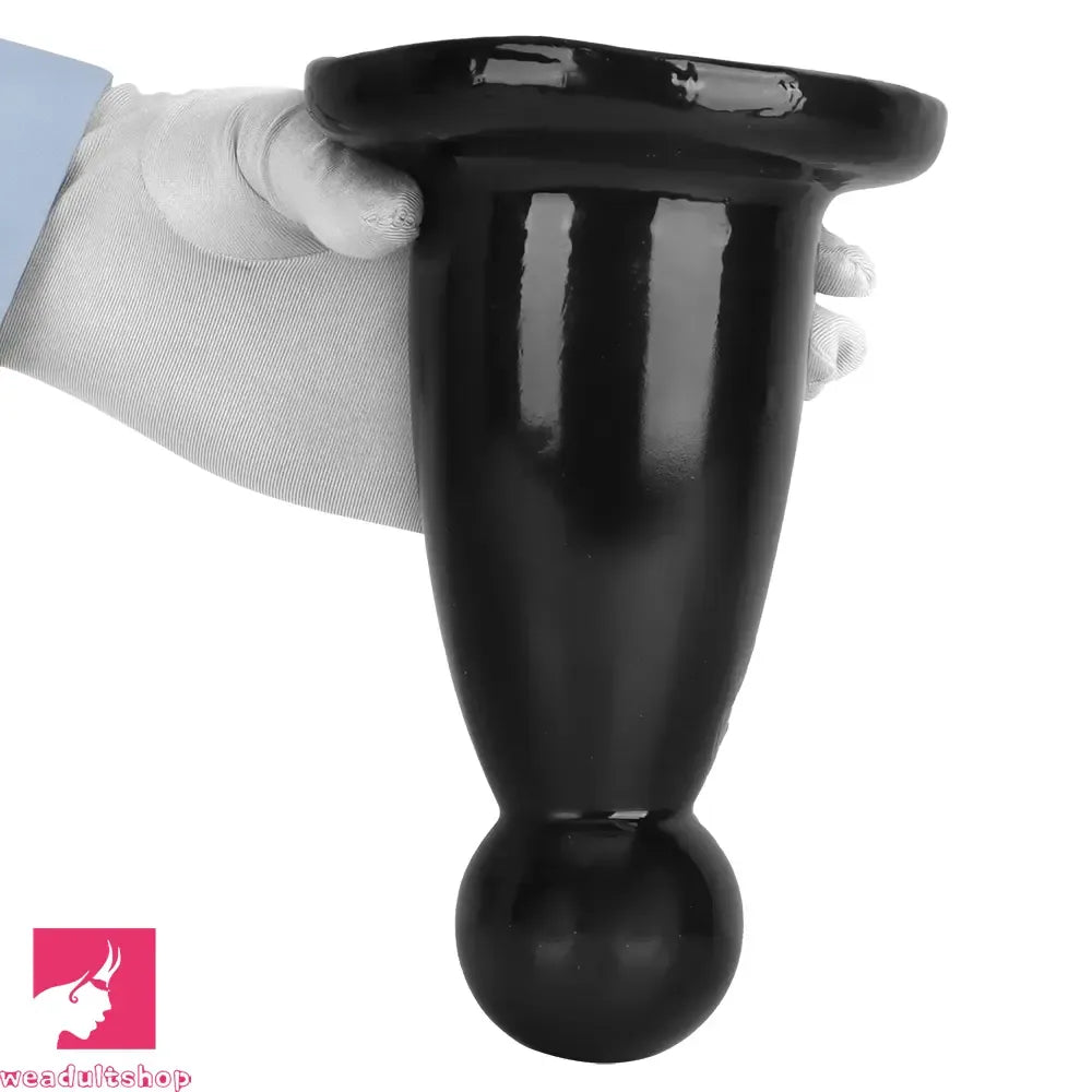 5.7in 7.87in Black PVC Thick Butt Plug Dildo For Women Sexual Adult Cock