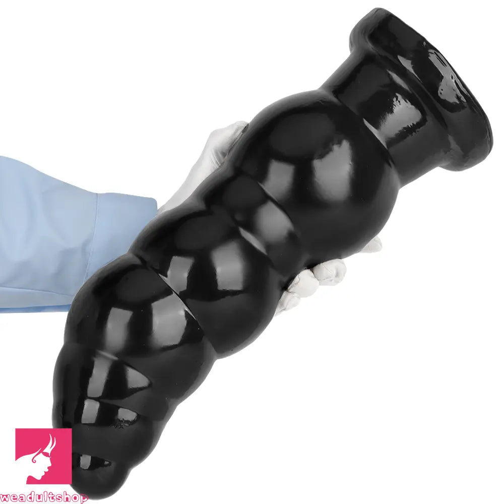 10.23in 14.56in Giant Penis Butt Plug Small Head PVC Fantasy Cock Dildo