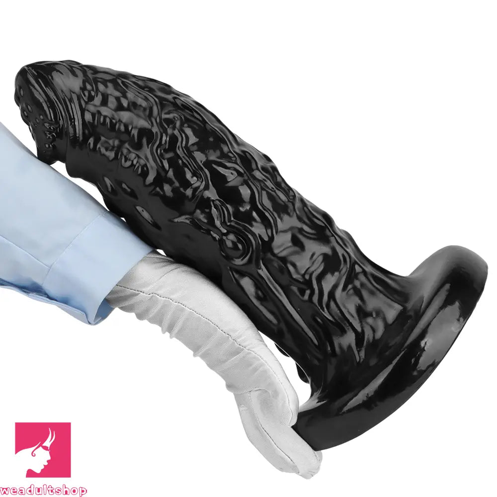 13in Alien PVC Black Long Simulation Super Large Cock Dragon Thick Dildo