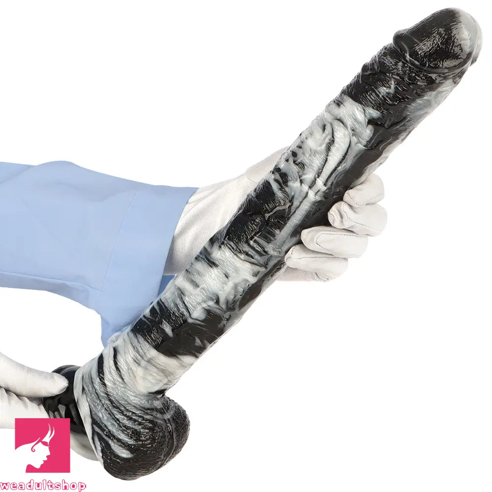 17in Super Large Long PVC Cock Dildo For Hands free Sex Female Orgasm