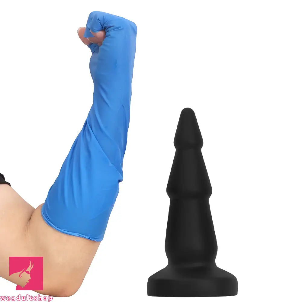 6.49in 8.07in 9.05in Liquid Silicone Soft Anal Dilator Trainer Cock Dildo