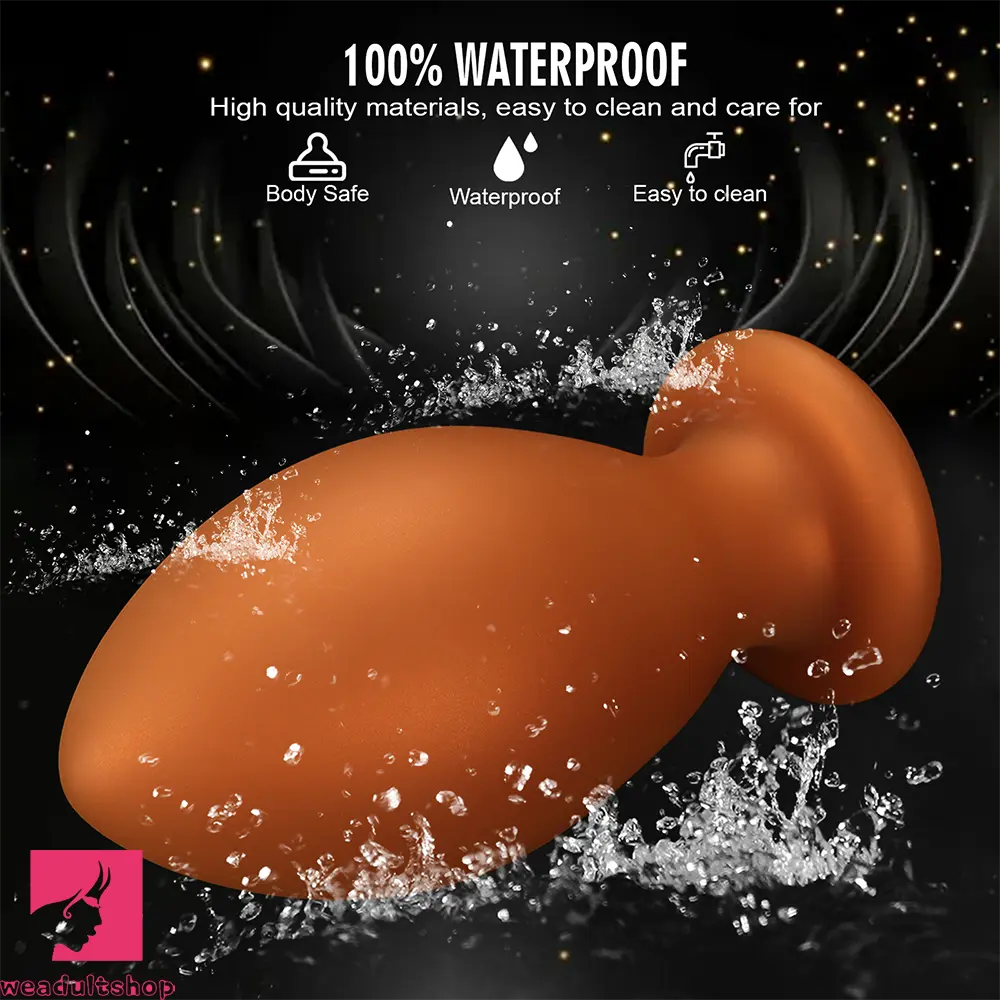 4.72in 5.51in 6.29in 7.08in 7.87in Rugby Silicone Butt Plug Dildo Adult Cock