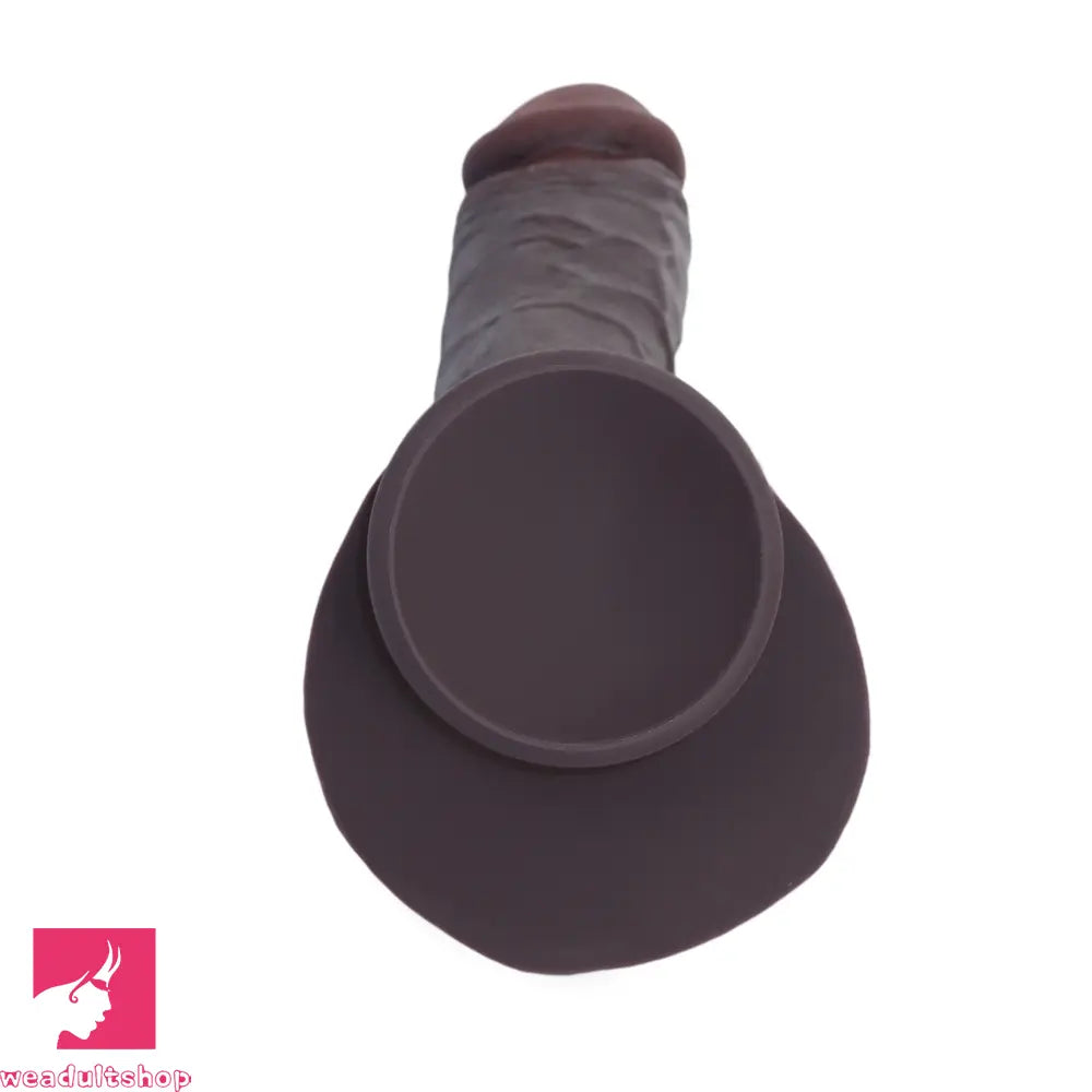 11.03in Super Real Dual Layer Silicone Big Dildo For Adult Male Penis Adult Toy
