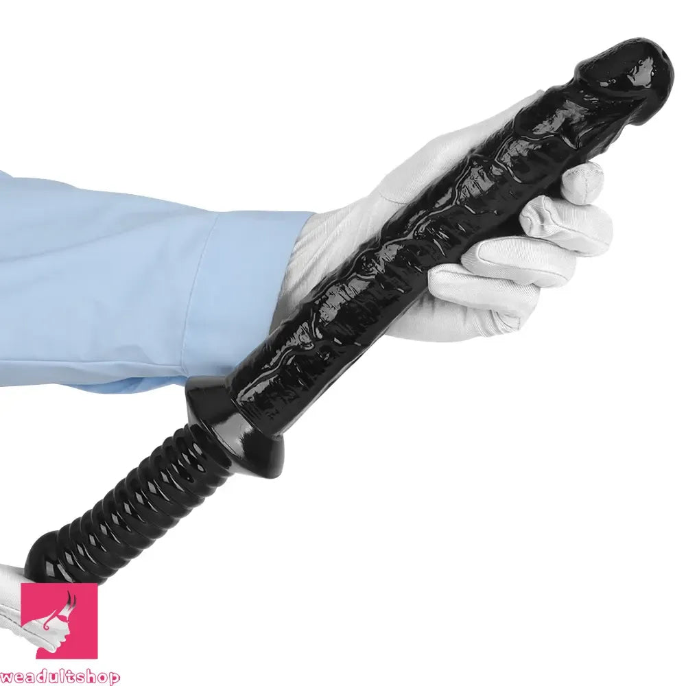 12.6in 15.15in Big PVC Sword Dildo With handle Anal Masturbator Sex