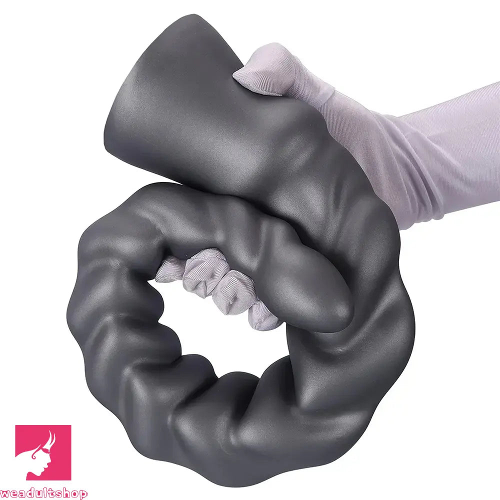 13.77in 15.74in 17.71in 19.68in Long Screw Anal Whip Huge Clit Soft Dildo