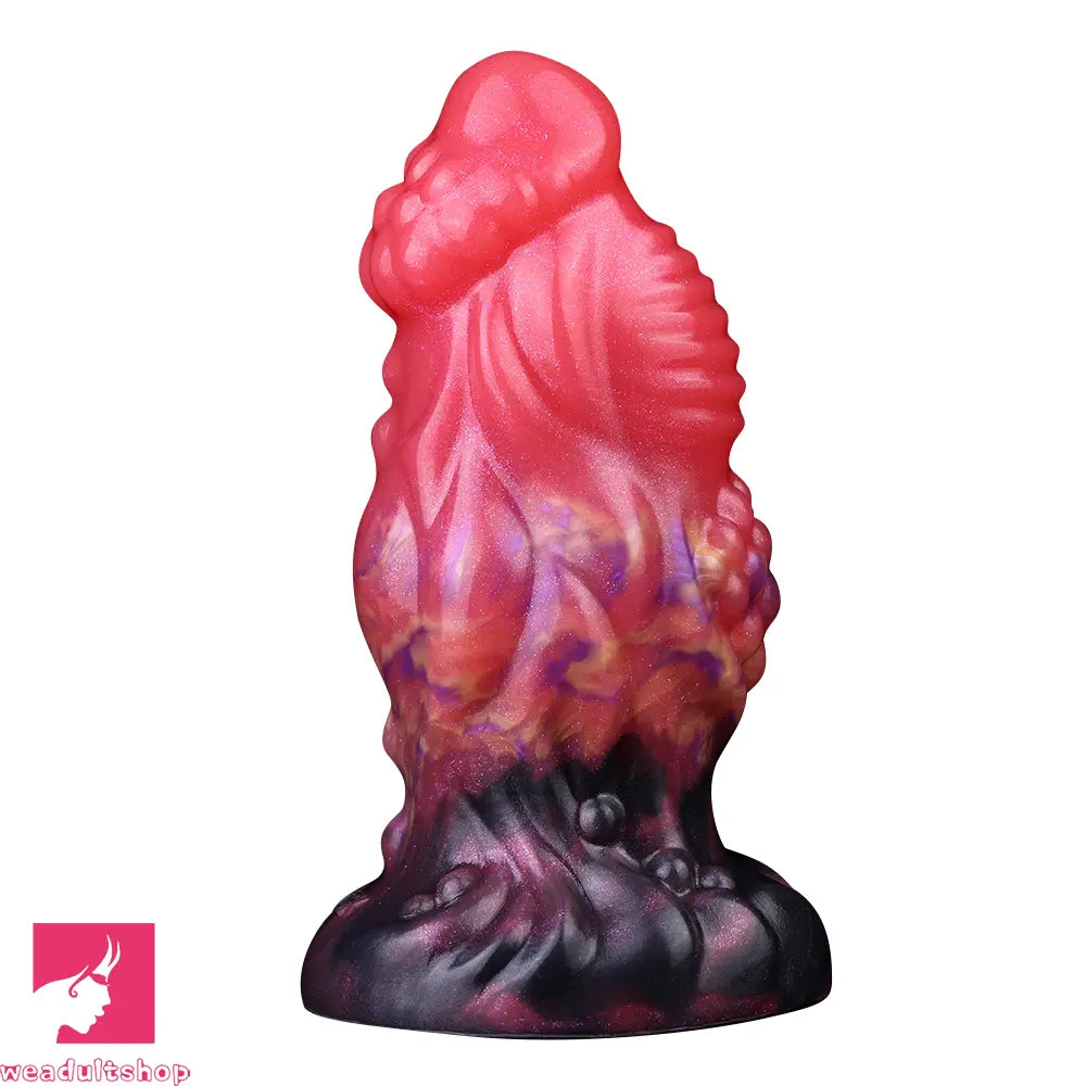 5.51in Fantasy Monster Thick Odd Dildo Silicone Soft Sex Toy For Clit