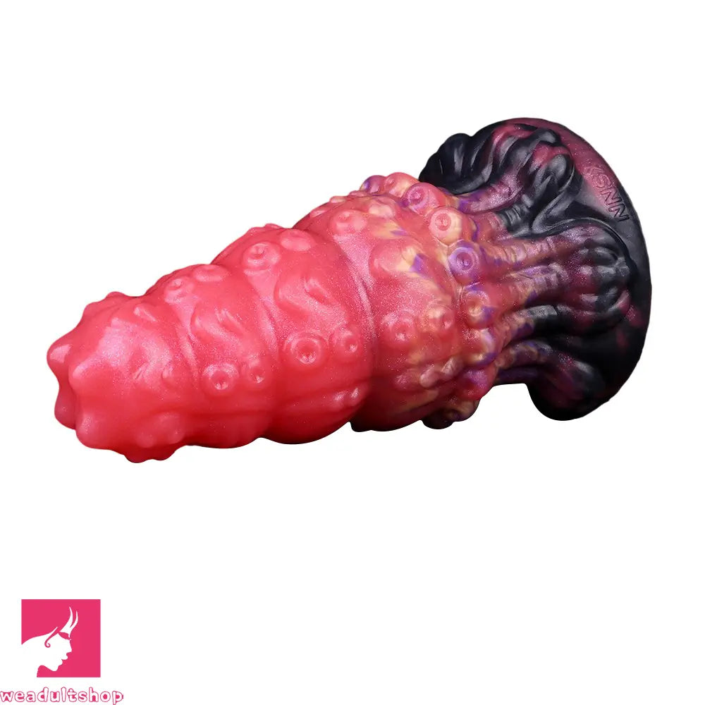 5.83in Fantasy Odd Silicone Soft Cock Dildo Hands-Free Clit Stimulator