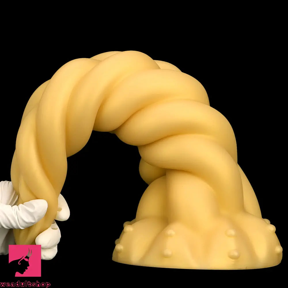 11.81in 13.77in 16.14in Extra Large Long Liquid Silicone Twist Soft Dildo