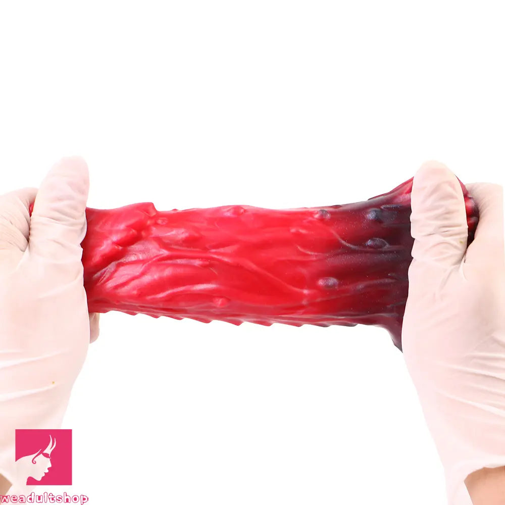 5.78in Silicone Soft Hollow Dildo Built-in keel Vibration Remote Cock Sleeve