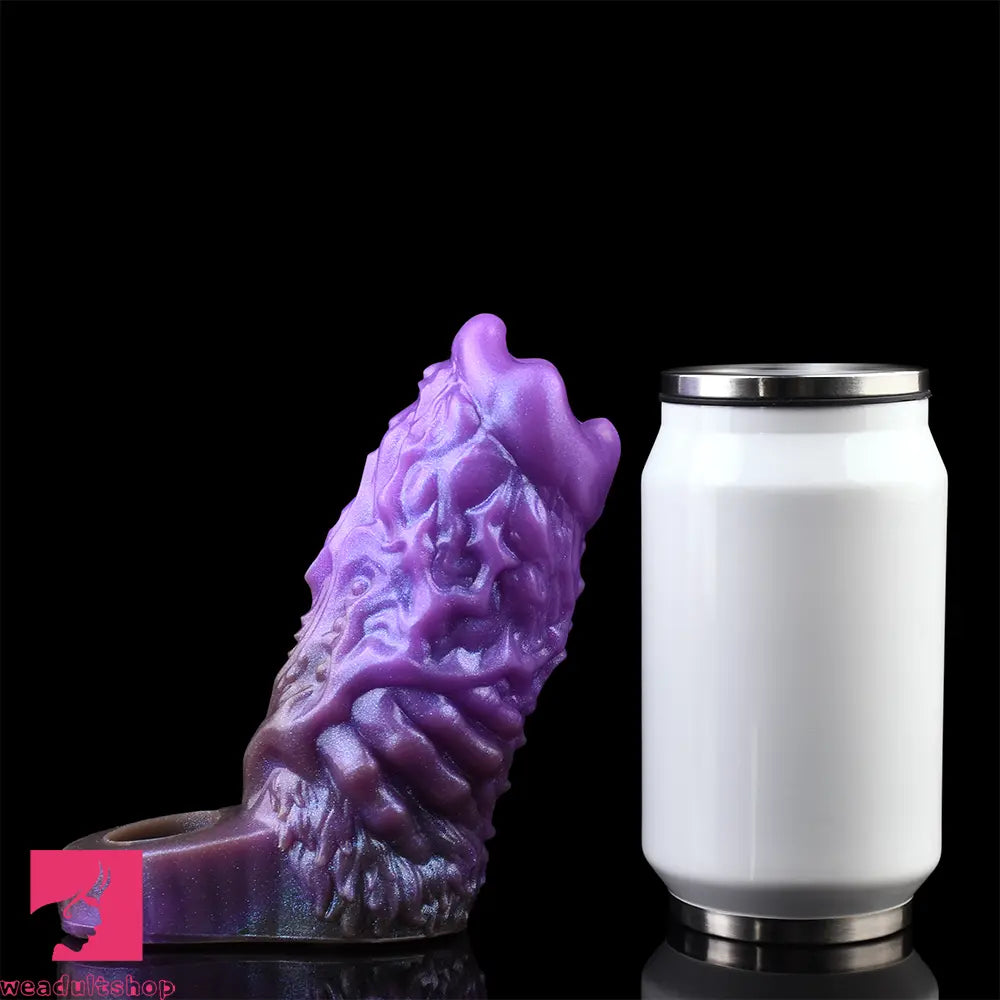 5.78in Dragon Beast Creature Fantasy Hollow Silicone Soft Dildo Sleeve
