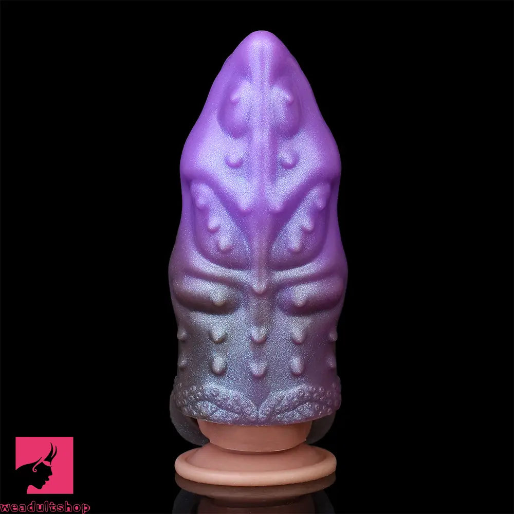 6.14in Tentacle Fantasy Hollow Silicone Dildo Sleeve For Cock Enlargement