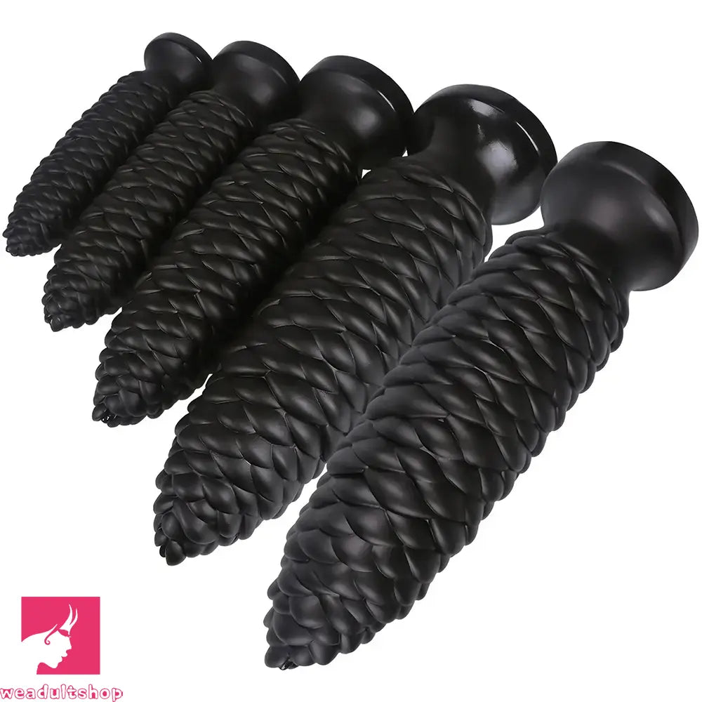 6.1in 7.67in 9.05in 10.43in 11.8in Big Anal Plug Scaly Thick Dildo Sex Toy