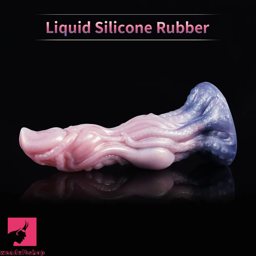 Fantasy Monster Dog Knot Female Soft Silicone Anal Plug Dildo For Prostate