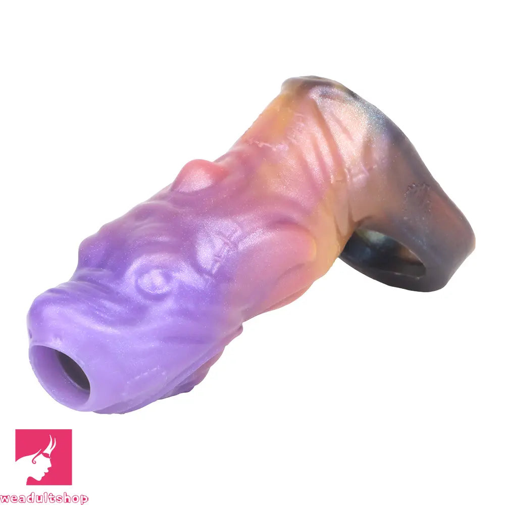 4.4in Shar Vorrfyn Fantasy Silicone Soft Dildo Sleeve Penis Extender