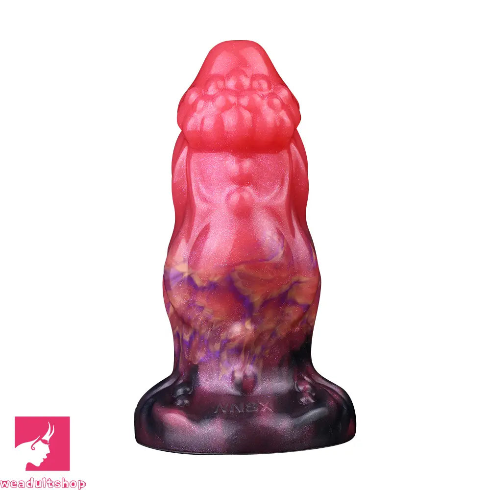 5.51in Fantasy Monster Thick Odd Dildo Silicone Soft Sex Toy For Clit