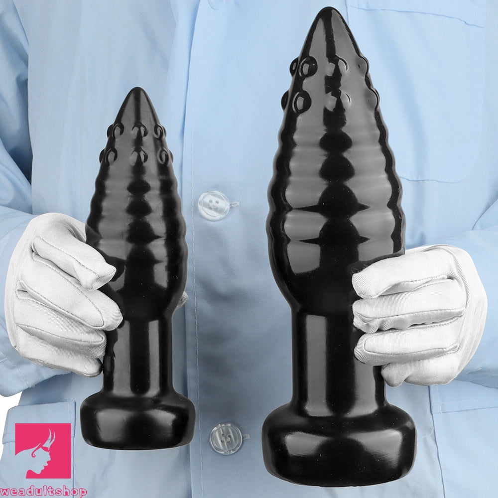 5.51in 7.87in 10.23in Pointed Butt Plug Dildo Suction Cup Anal Love Sex Toy