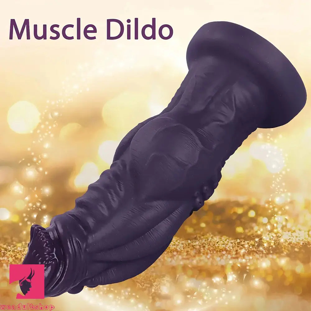9.05in 9.44in 10.23in 11.61in 12.59in G-Spot Tentacle Knot Fantasy Soft Dildo