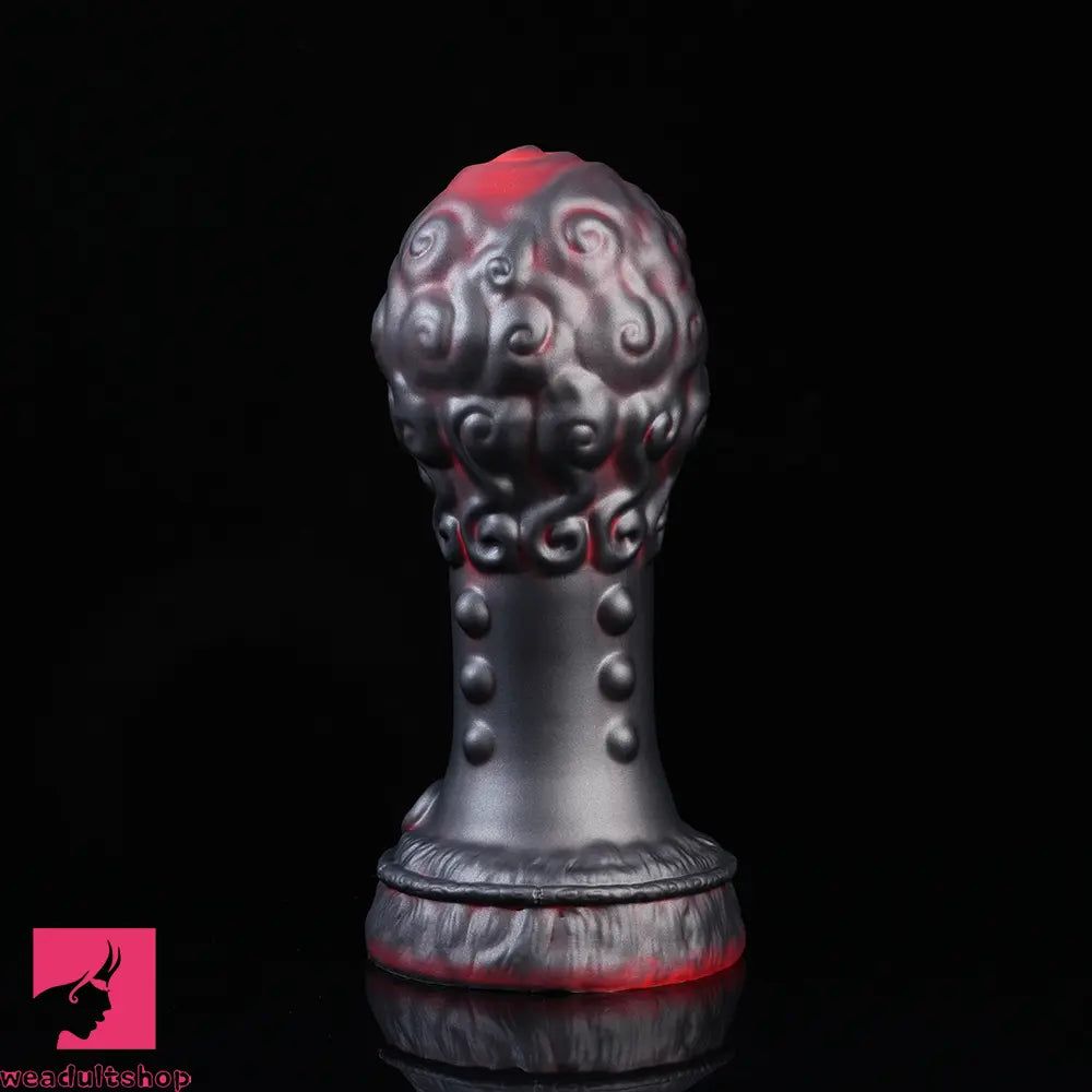 5.51in 7.08in 9.05in Spiked Silicone Round Silicone Soft Odd Dildo Anal Plug