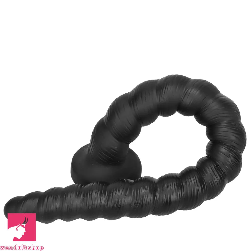 20.47in 26.37in Liquid Silicone Super Long Large Butt Plug Dildo For Sex