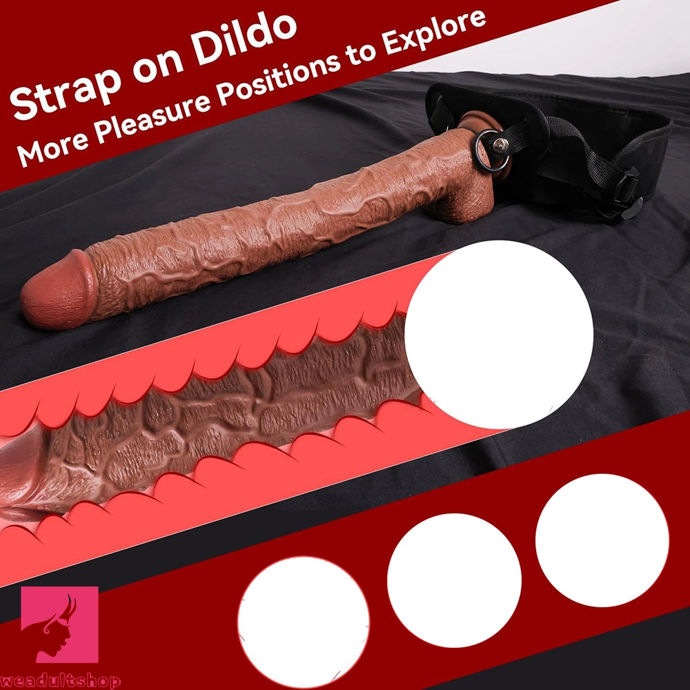 17in Super Long Huge Dildo Unisex Gode Dildo Clitoral Stimulator Phallus