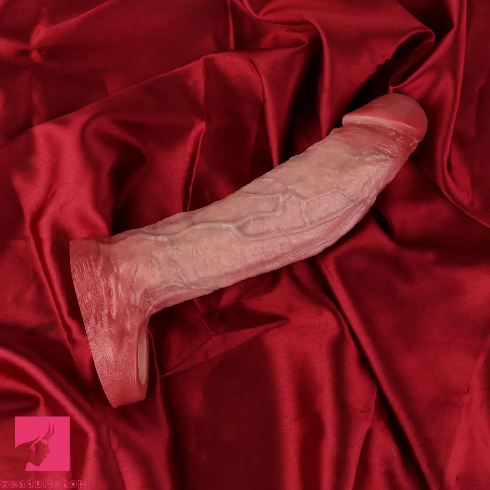 7.91in Realistic Penis Dildo Cock Sleeve Extender Vibrating Remote Cock Toy