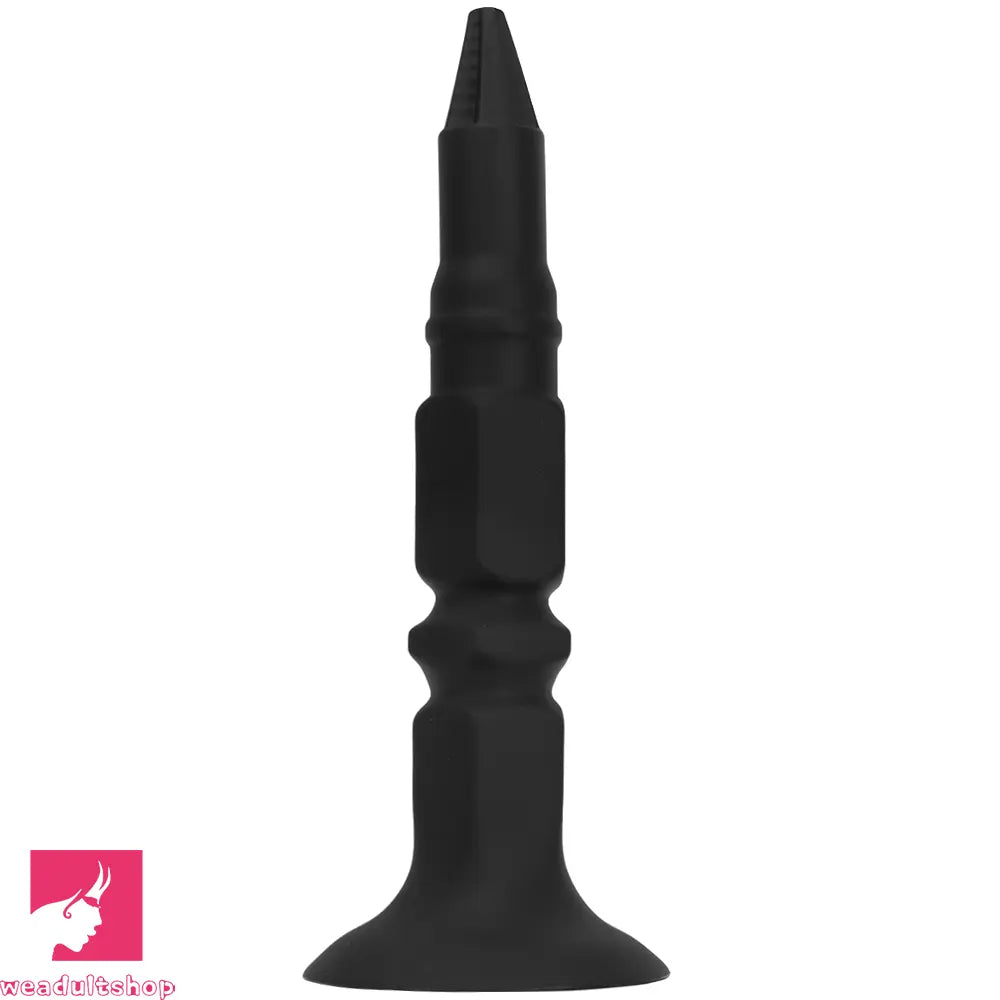 12.6in 14.56in 17.71in Pointed Tip Huge Long Silicone Soft Butt Plug Cock Dildo