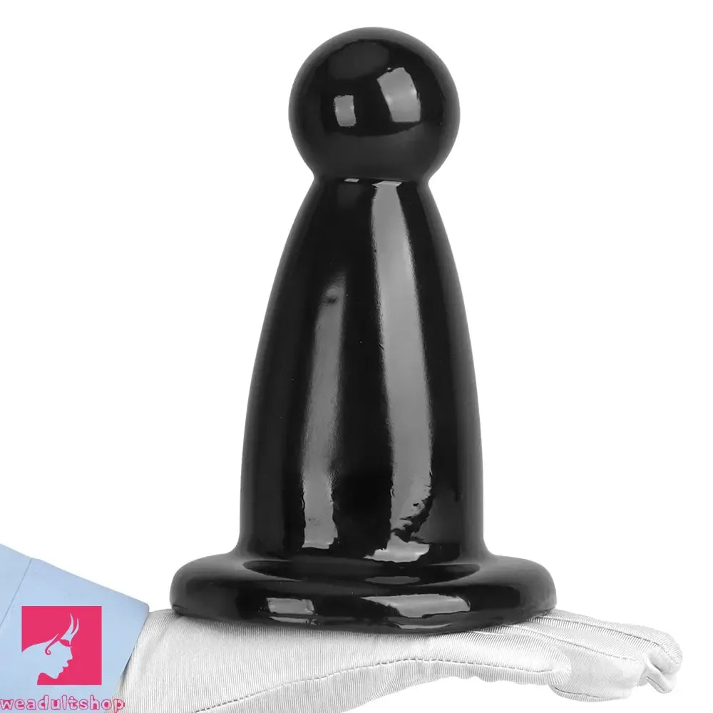 5.7in 7.87in Black PVC Thick Butt Plug Dildo For Women Sexual Adult Cock