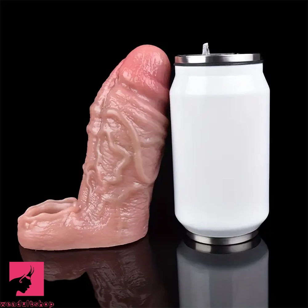 5.5in 6.3in 6.57in 6.6in 6.7in Silicone Penis Dildo Sleeve With Penis Ring