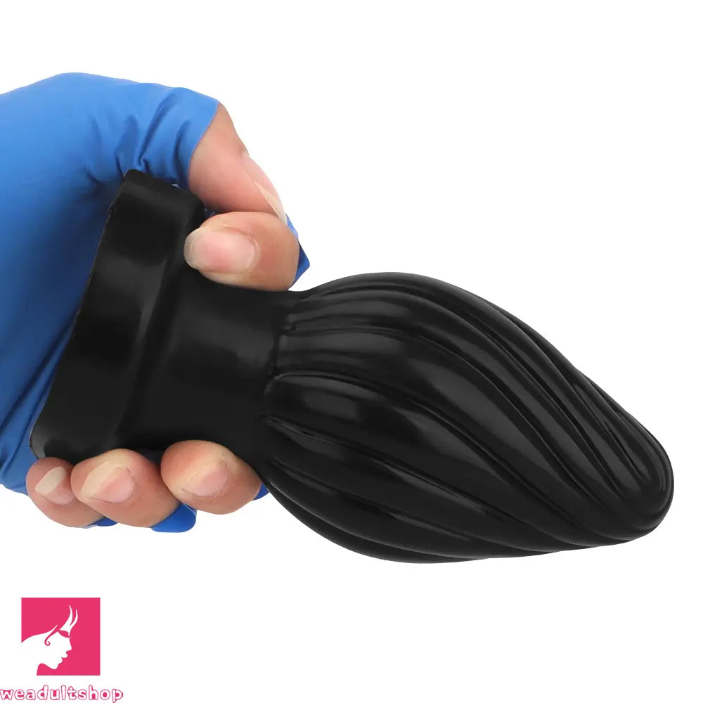 2.95in 3.93in 5.7in Silicone Spiral Small Anal Plug Dildo For Lesbian Love