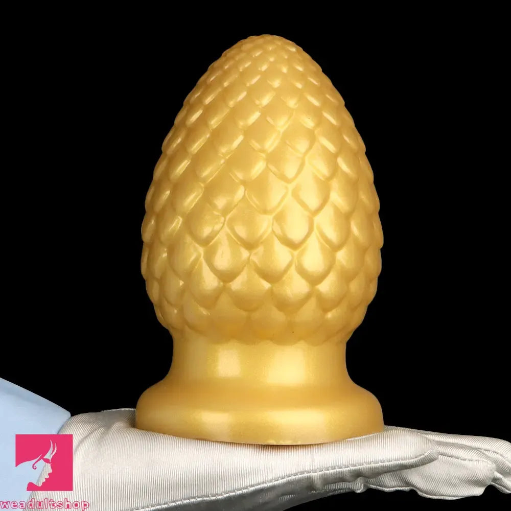3.93in 5.9in Newbie Anal Cock Masturbator Silicone Soft Butt Plug Dildo