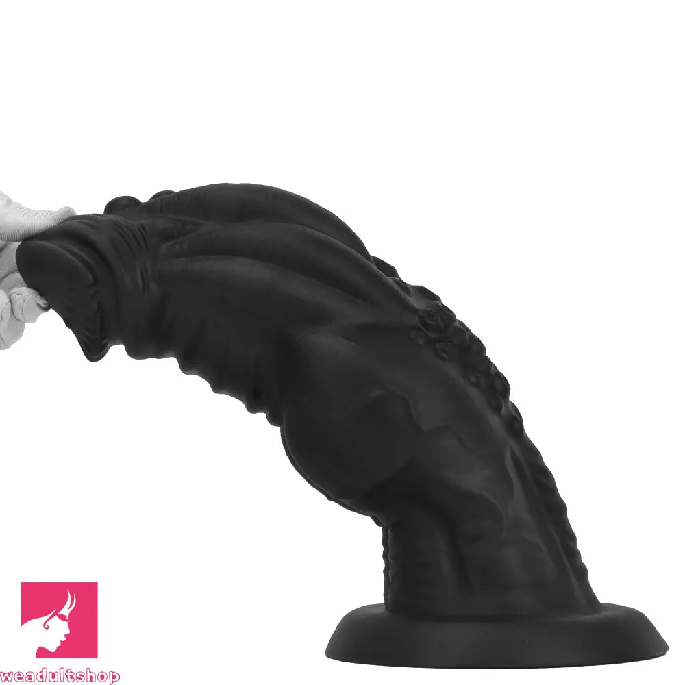 8.85in 9.64in 10.23in 11.41in 12.59in Odd-shaped Large Silicone Anal Dildo