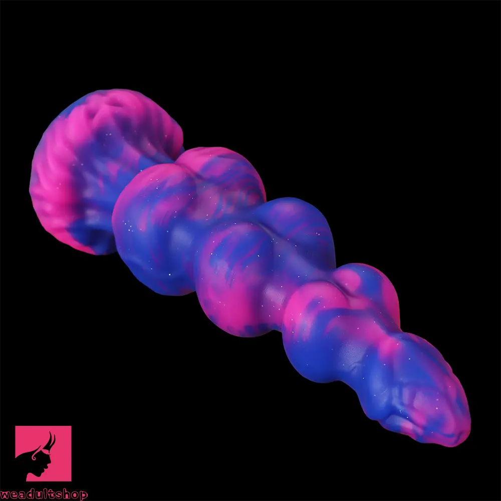 7.48in 8.66in 10.43in Monster Knot Silicone Fantasy Dildo G-spot Odd Cock