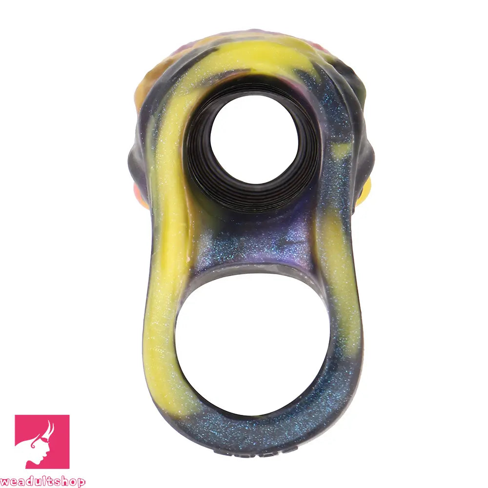 4.96in Sathos Euvoros Tentacle Silicone Soft Dildo Sleeve Penis Extender