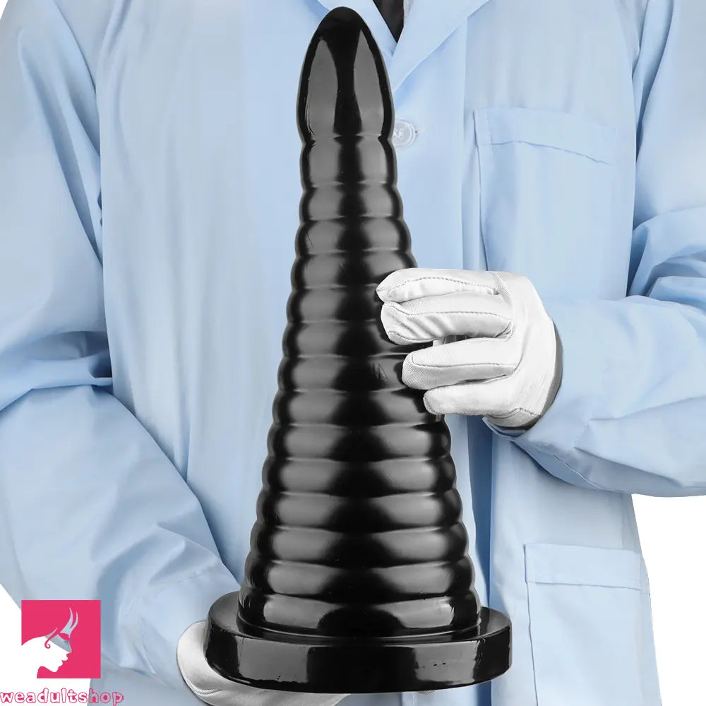 10.23in 14.56in Large Thread PVC Pagoda Thick Large Anal Plug Cock Dildo