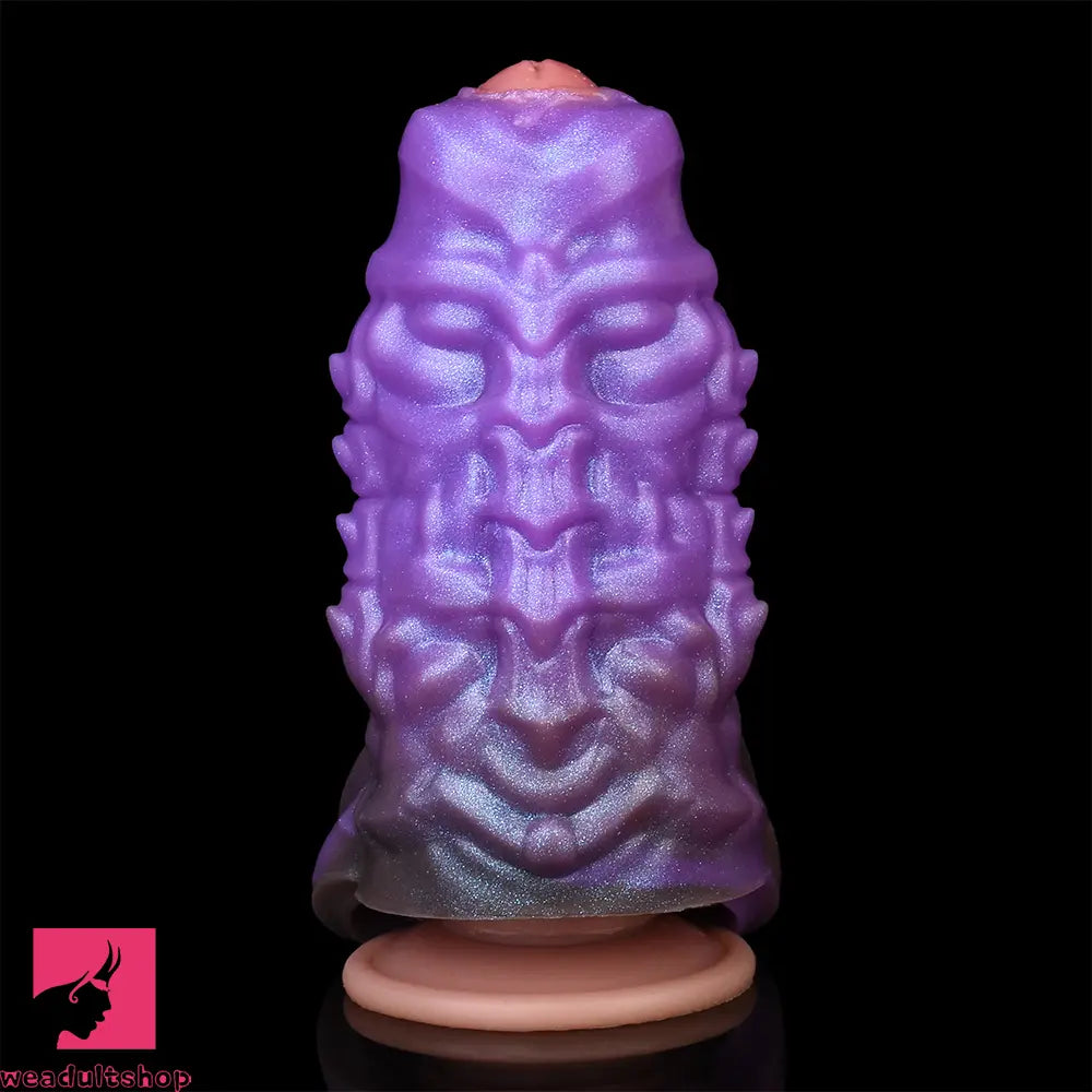 5.27in Dragon Beast Creature Fantasy Hollow Silicone Soft Dildo Sleeve