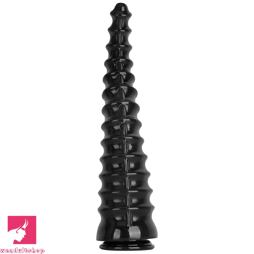 10.82in 13.38in 16.73in Super Large Black Anal Plug Dildo For Adult Women