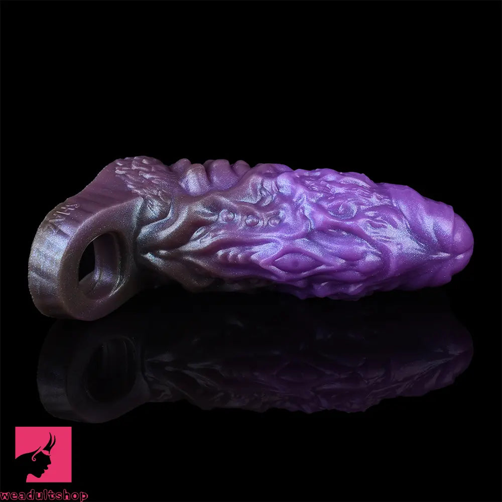 5.98in Dragon Beast Creature Fantasy Hollow Dildo Cock Odd Sleeve