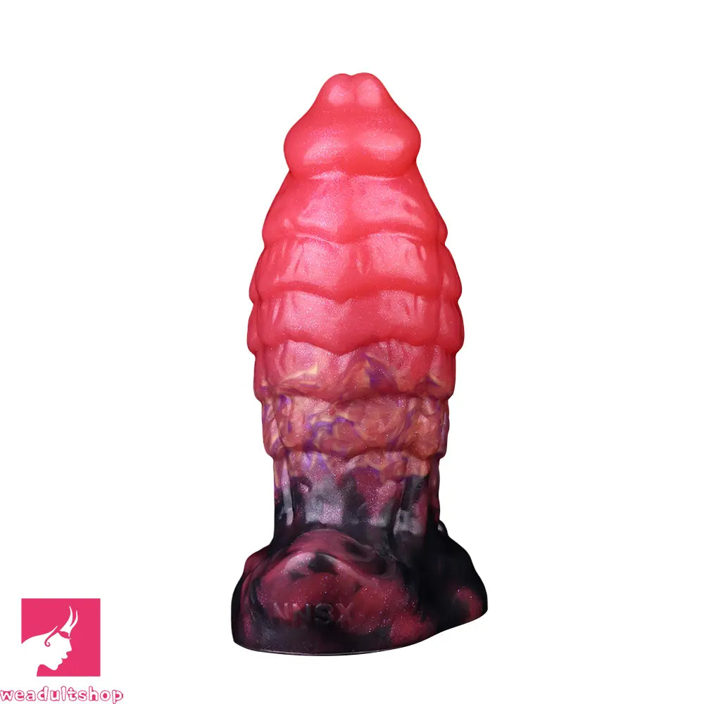 5.31in Fantasy Odd Silicone Soft Dildo Bedroom Accessory For Solo Sex