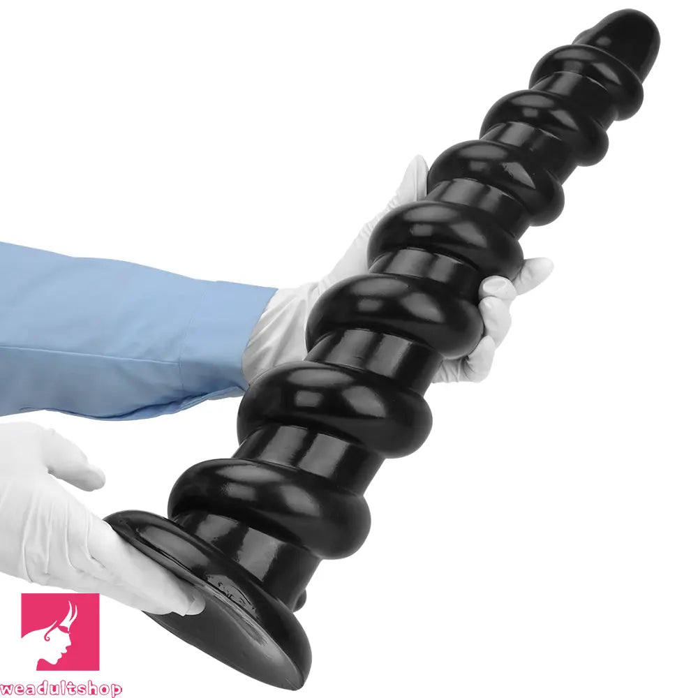 11.02in 13in 15.55in 17.32in 19.68in Super Long Huge Thread Butt Cock Dildo