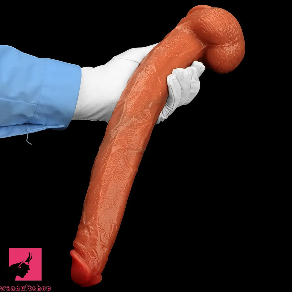 13.97in 15.94in Super Long Huge Silicone Dildo Adult Pleasure Penis Toy