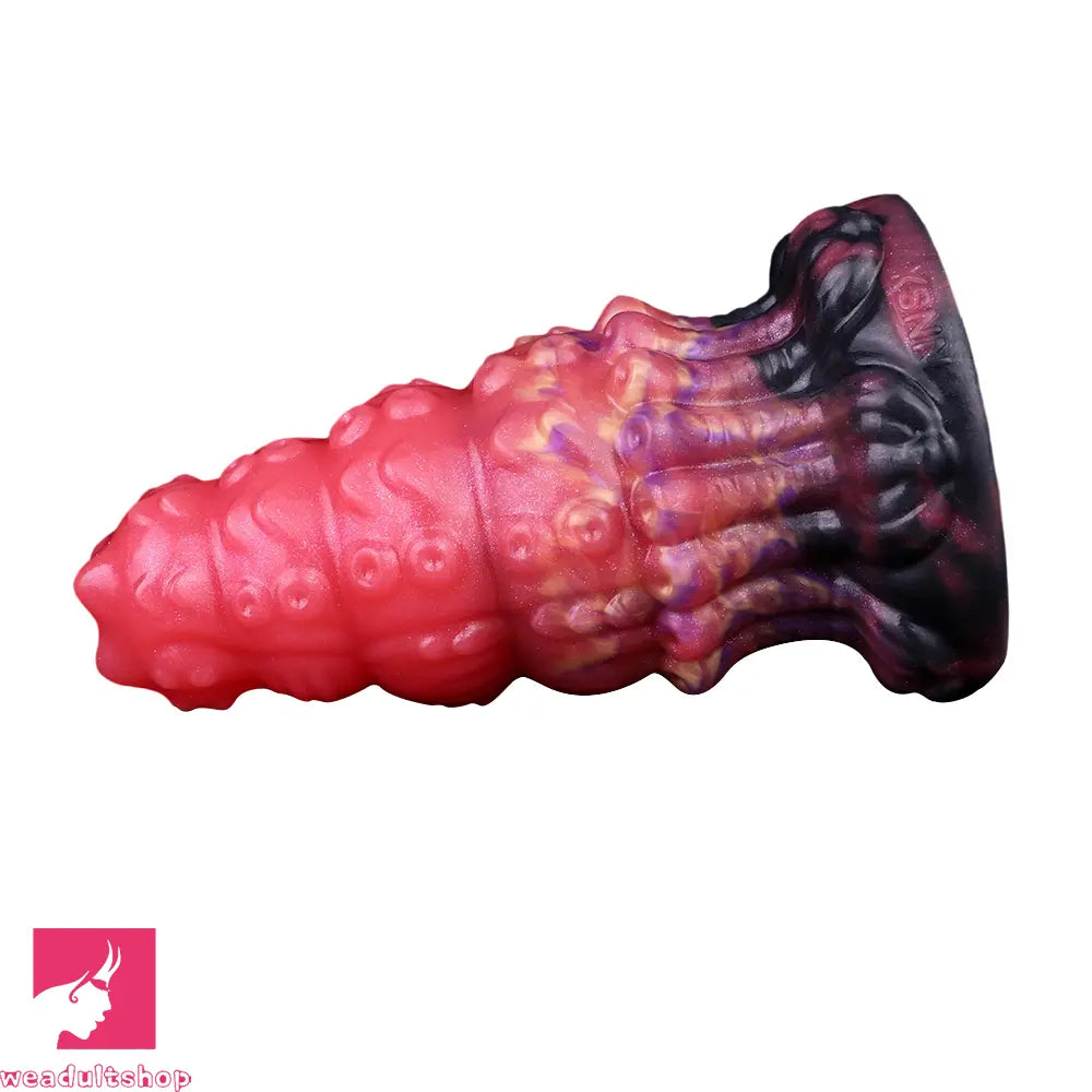5.83in Fantasy Odd Silicone Soft Cock Dildo Hands-Free Clit Stimulator