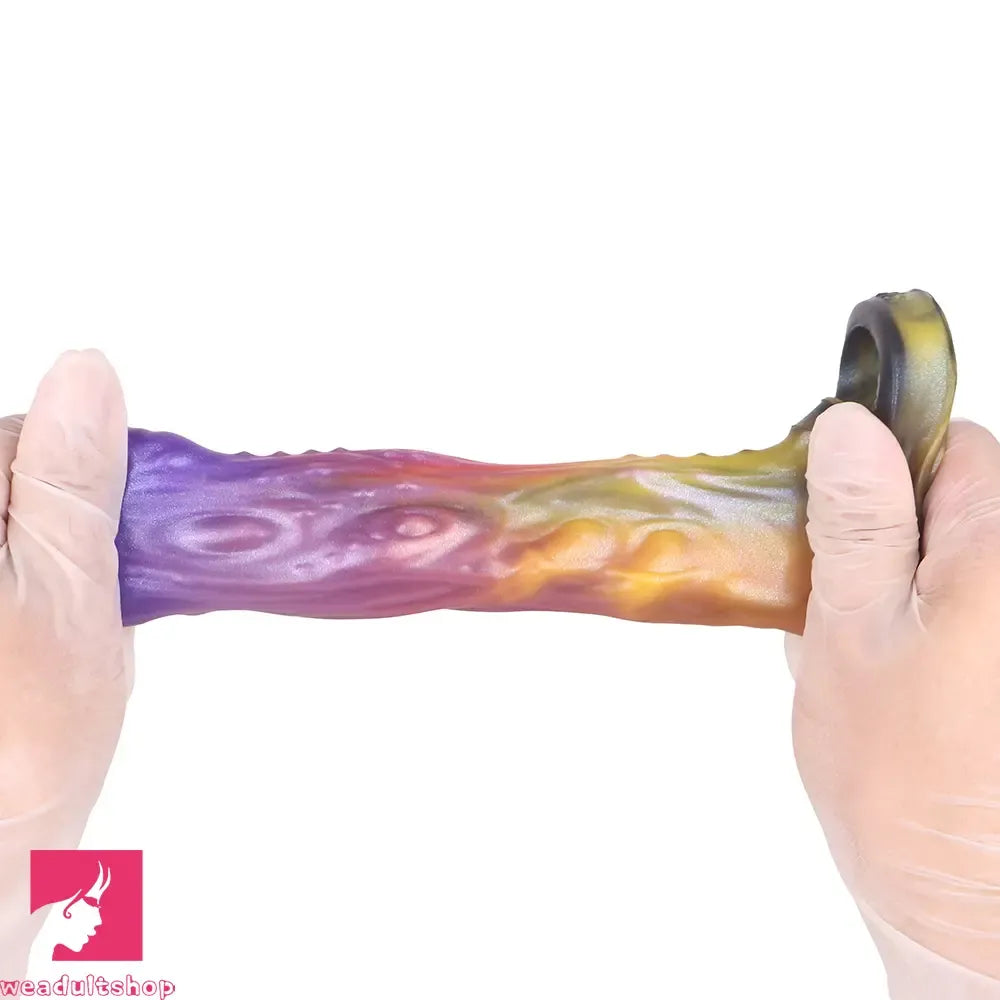 4.84in Grasoth Fantasy Odd Silicone Soft Dildo Sleeve Penis Extender