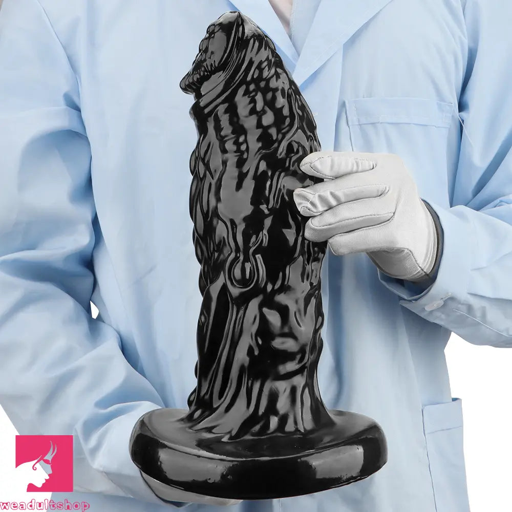 13in Alien PVC Black Long Simulation Super Large Cock Dragon Thick Dildo