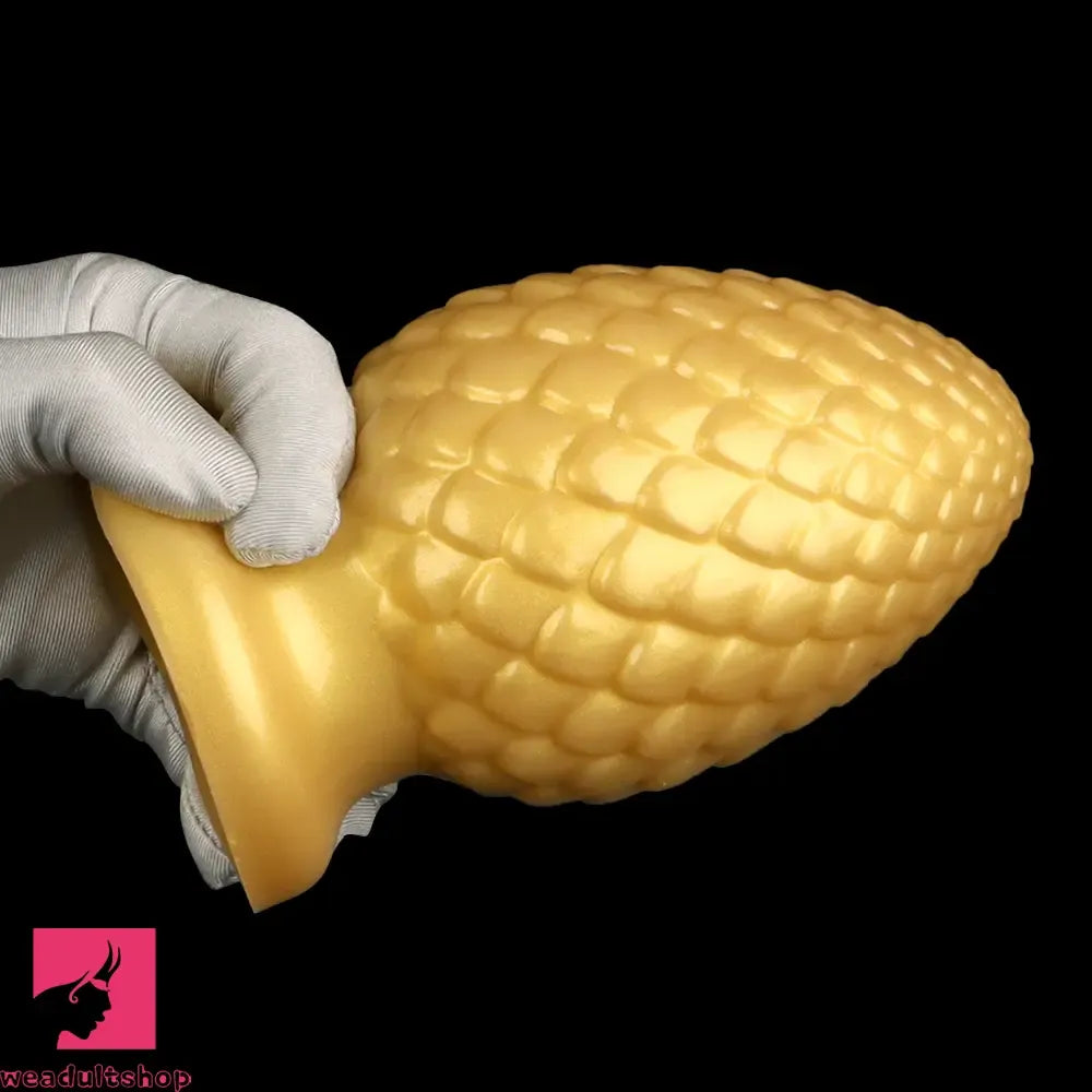 3.93in 5.9in Newbie Anal Cock Masturbator Silicone Soft Butt Plug Dildo