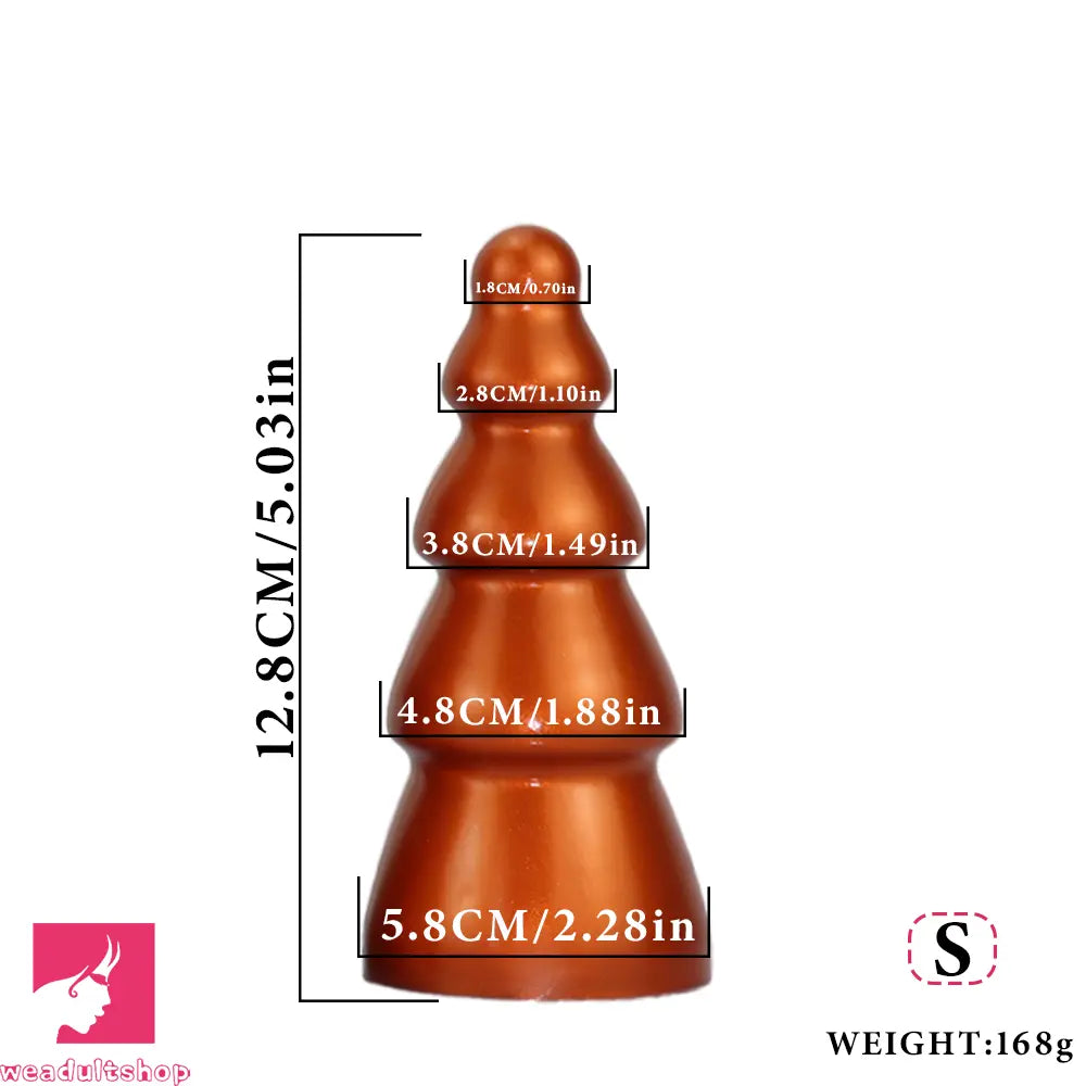 5.03in 7.67in 9.85in Odd Fantasy Butt Plug Dildo Suction Cup Adult For Couple