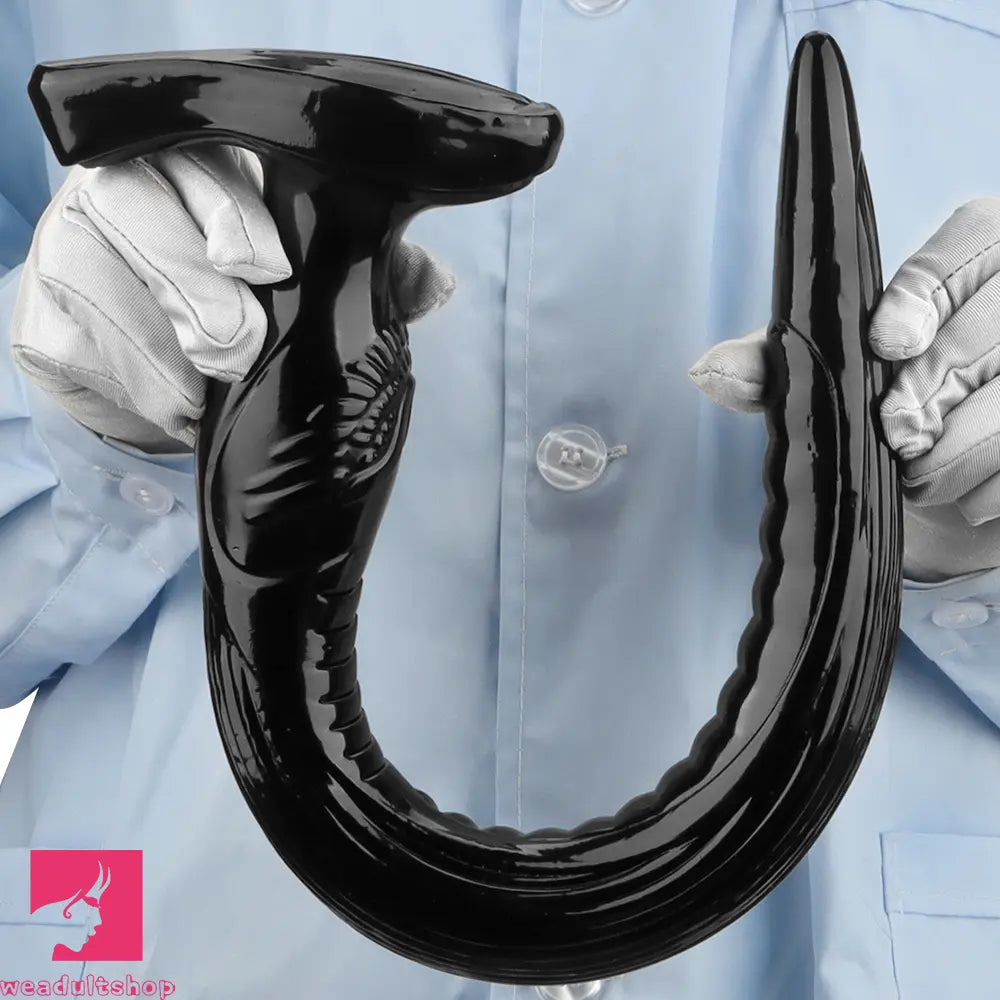 12.2in 16.14in 20.07in Black Super Long Large Out Anal Plug Cock Dildo